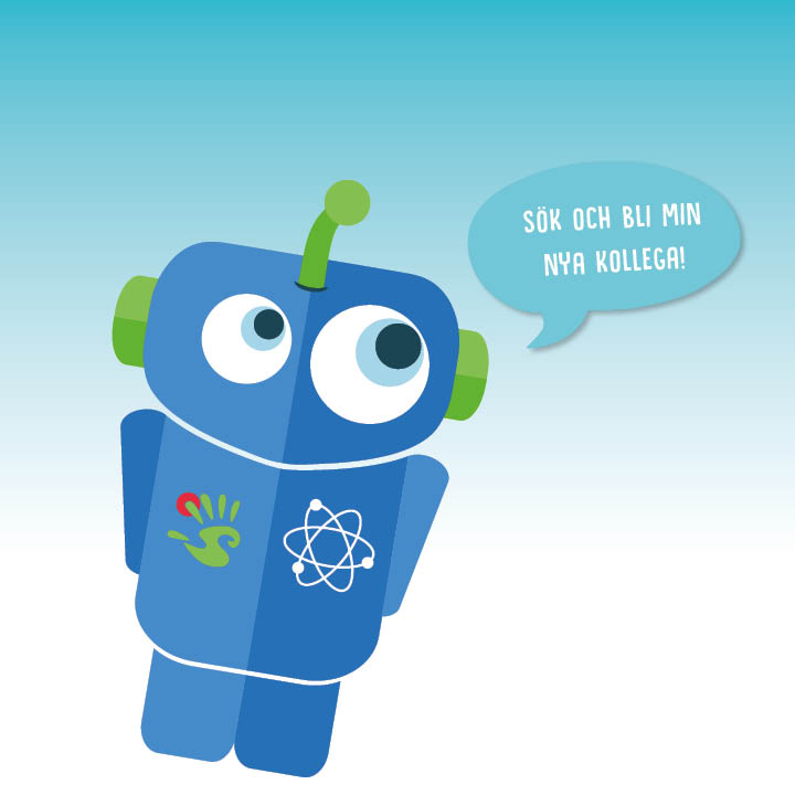 Bemakerobot med bubbla_tjänst